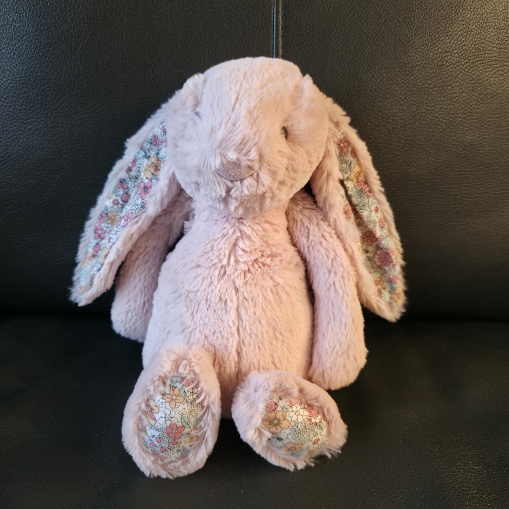 jellycat blossom blush bunny rabbit plush